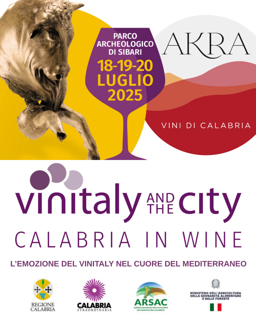 Akra Vini di Calabria protagonista al Vinitaly and the City 2025